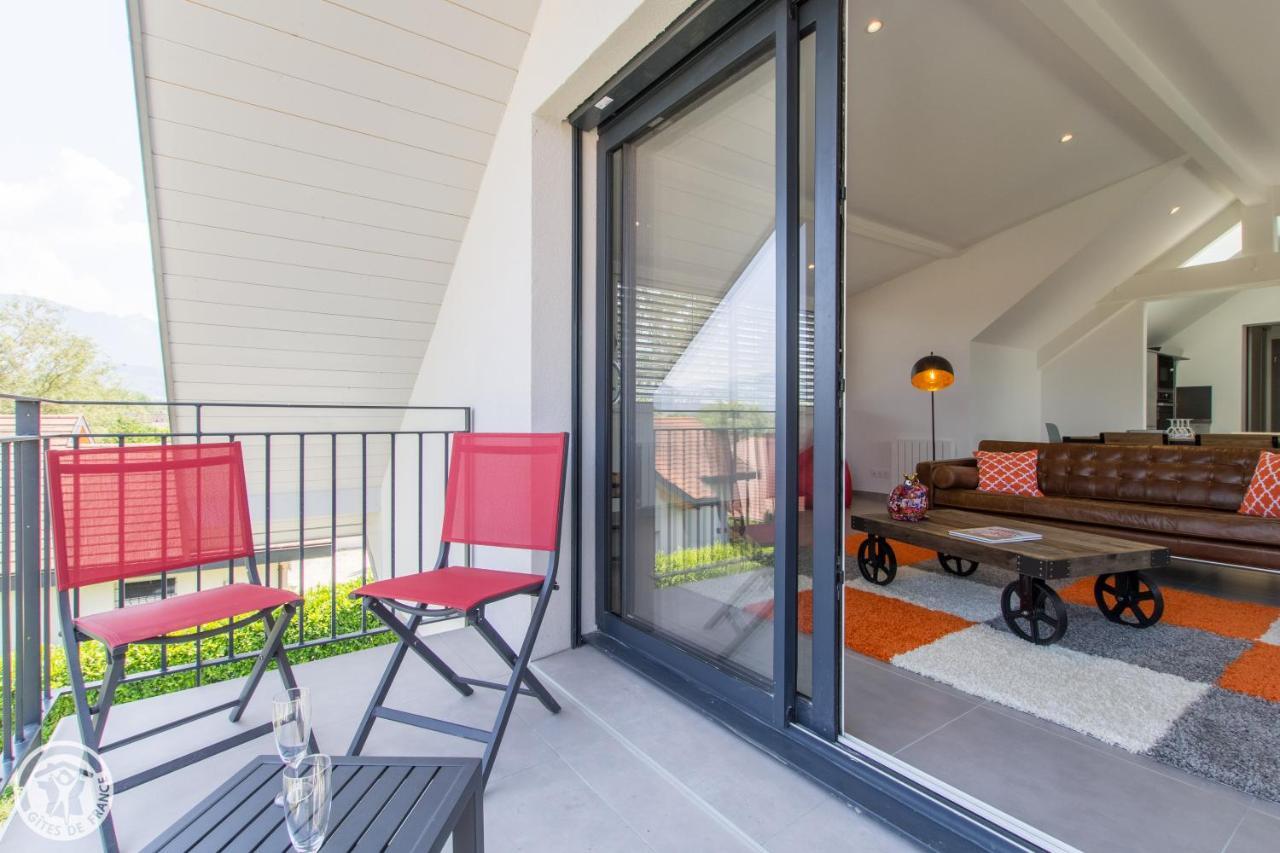 Appartement Terrasses Sévrier Esterno foto
